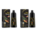 Black Hair Colouring Shampoo 3 in 1 Natural Herbal Essence Instant Colouring Shiny Hair Dye Shampoo Cleaning Nourishing Hair for Covering White Healthy supplements