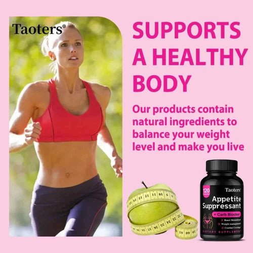 Appetite Suppressant - Helps Promotes Fullness, Supports Weight Management & Metabolism, Dietary Supplement, Non-GMO
