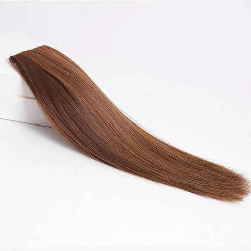 20/15/20/30cm Hair Extension Clip Long Supplement Hair Elastic Clip Invisible Human Hair Wig Pads Synthetic Hairstyle For Female