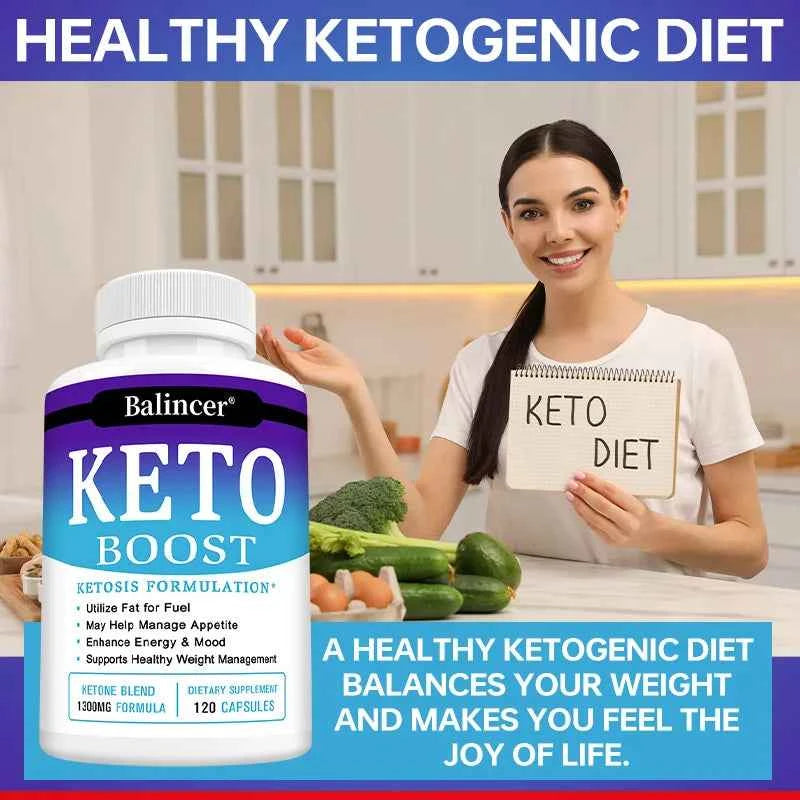 Organic Keto Detox Capsules for Effective Weight Loss & Energy Boost