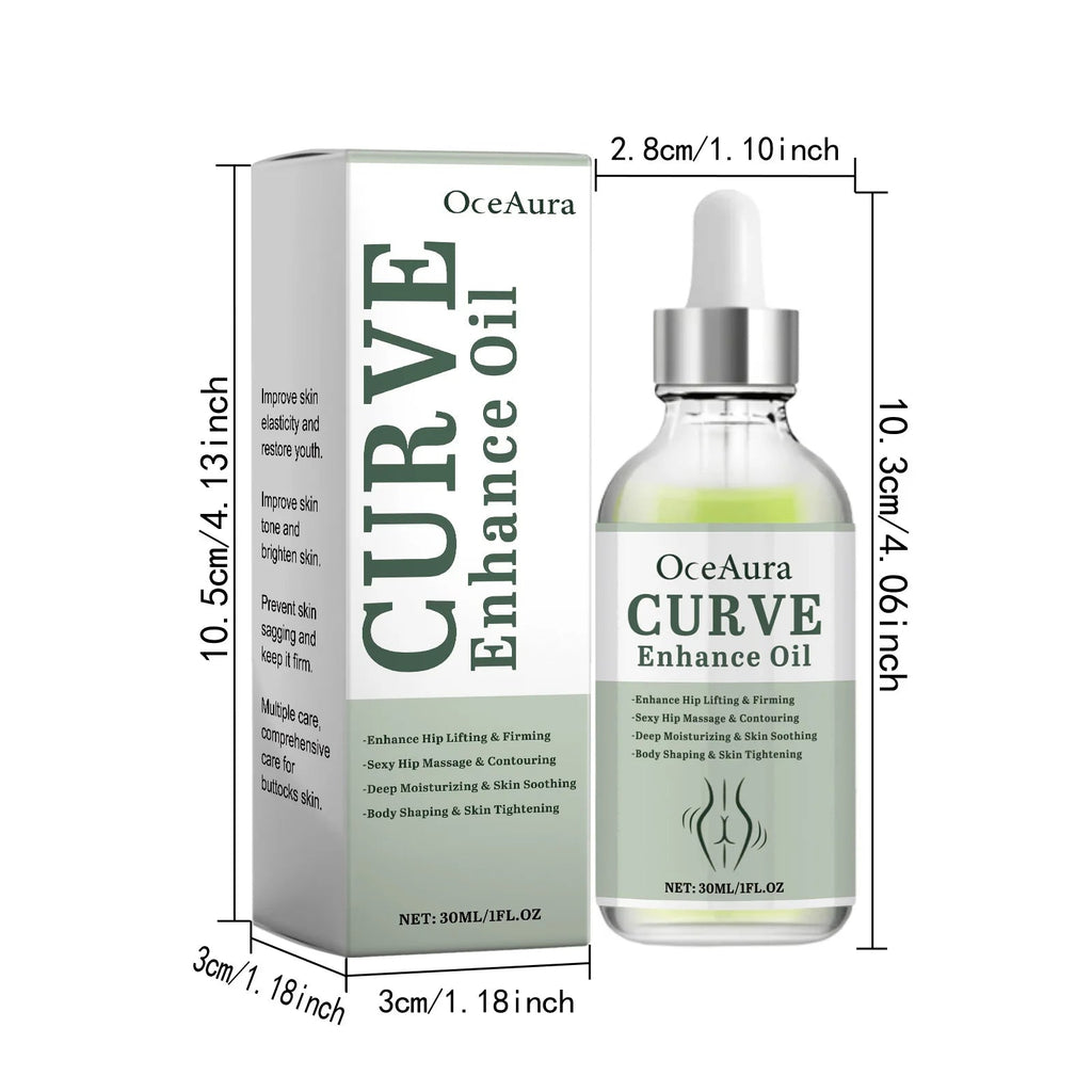 Hip Firm Enlarge Essence Oil Plump Sexy High Buttock Big Ass Moisturize Soft Improve Sag Flat Enhance Hip Elasticity Essence Oil Healthy supplements