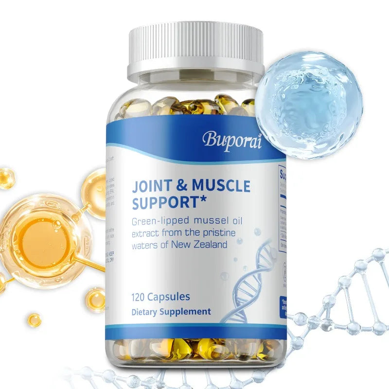 Joint and Muscle Support - Promotes Bone, Nerve and Heart Health, Protect Cartilage, Repair Joint Damage, Improve Flexibility Healthy supplements