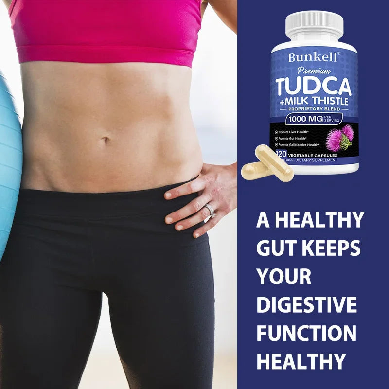 Fatty Liver Cleanse Detox Supplement - with Milk Thistle, for Men and Women, Helps Liver Health, Health Promotion, Antioxidant Healthy supplements