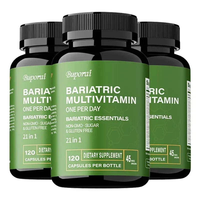 Bariatric Multivitamin Supplement - Maintaining Energy Levels, Promote Bone and Overall Health - Contains 21 Vitamins & Minerals Healthy supplements
