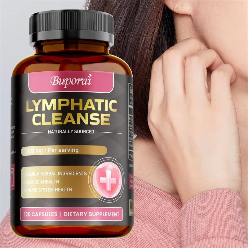 Lymphatic Cleanse Supplement - Lymph System Health Support, Cleansing & Detox, Improves Overall Well-being Healthy supplements