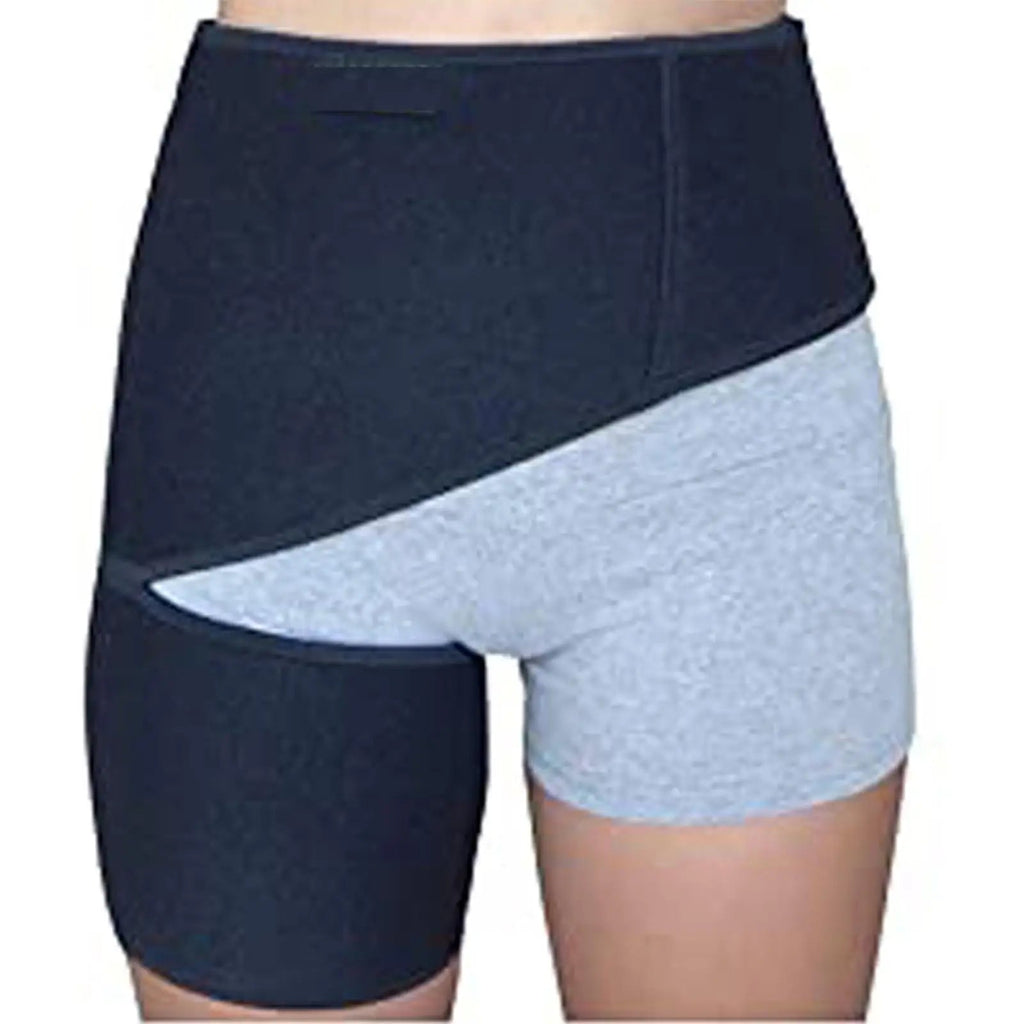 Groin Hip Brace Thigh Support Compression Wrap Belt Adjustable Sport Protect for Hamstring Muscles Joints Bodybuilding Women Men Healthy supplements