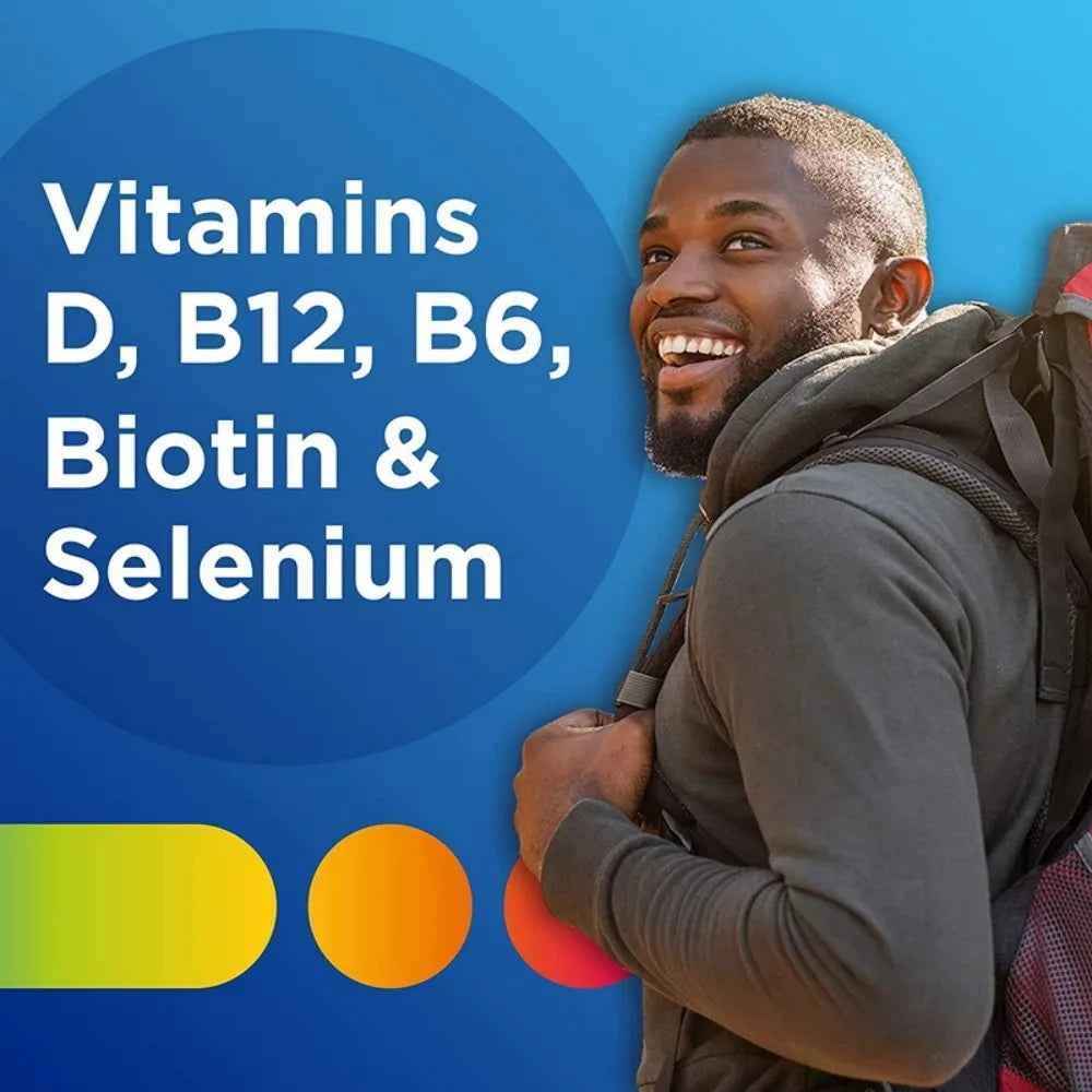 Multivitamin for Men, Multivitamin/Multimineral Supplement with Vitamin D3, B Vitamins and Antioxidants, Gluten Free, Non-GMO