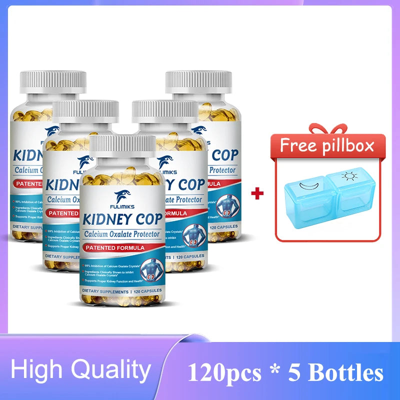 Premium Kidney Cop Capsules, with Vitamin B6, Magnesium, Support Bladder Health, Kidney Detoxification, Suitable, Men & Women Healthy supplements