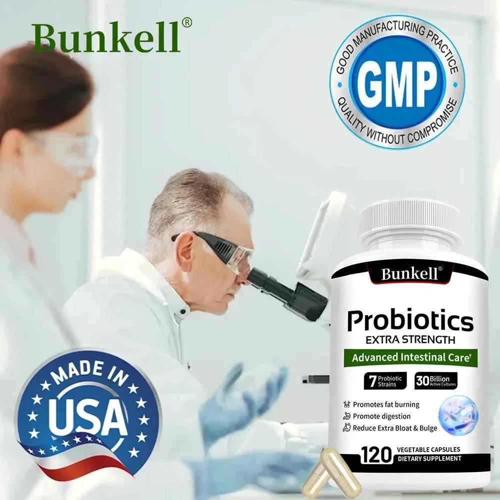 Probiotic Supplement - Helps Burn Fat Metabolism & Promotes Nutrient Digestion and Gut Health for Adult Men&Women