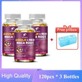 Pure Aguaje & Red Maca Root Capsules, Support Balances Estrogen & Promotes a Healthy Menstrual Cycle, Non-GMO