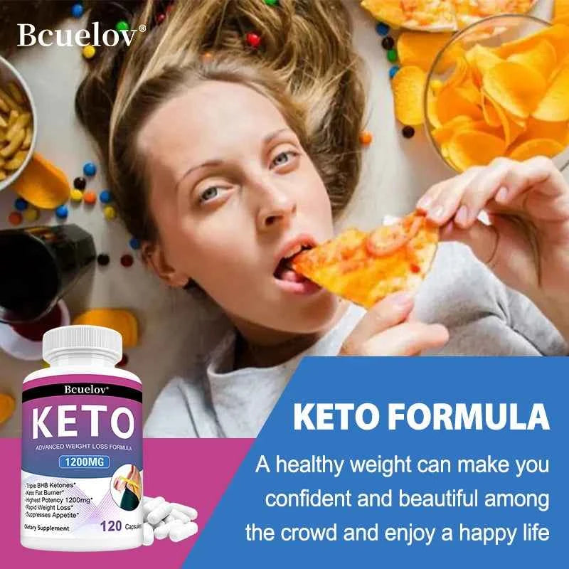 Keto Supplement, 120 Capsules, Supports Keto Diet, for Men and Women, Weight Management, Energy Support, Appetite Control