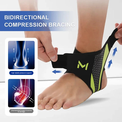 1Pc Thin Breathable Ankle Support Brace Pressurized Fixation Sports Ankle Protector Prevent Sprain Tendon Joint Injury Cover Healthy supplements