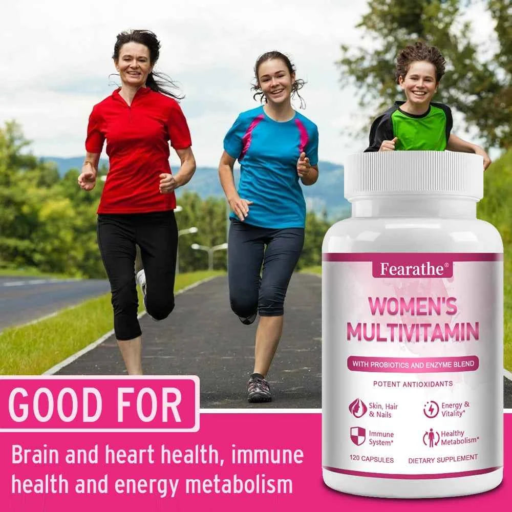 Women’s Multivitamin, Immune, Energy, Healthy Appearance Support, Antioxidants, VitaminsA, B6, B12, D3, E, 120 Capsules