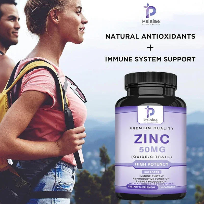 Zinc Supplements - Enhances Immune Function, Promotes Skin Health, Improves Sleep, and Maintains Bone Marrow Health Healthy supplements