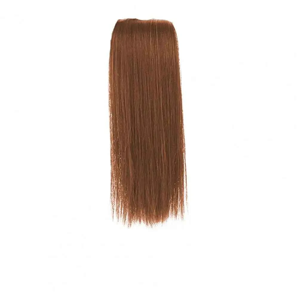 20/15/20/30cm Hair Extension Clip Long Supplement Hair Elastic Clip Invisible Human Hair Wig Pads Synthetic Hairstyle For Female