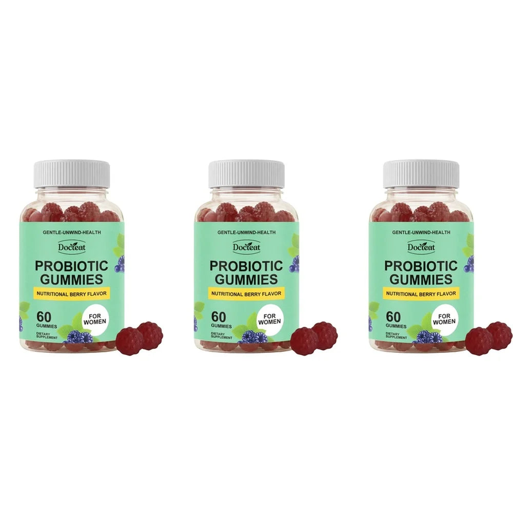 Women Probiotic Gummies 60 Count with Prebiotics Vitamin B6+C and Zinc Supports Digestive Balance & Immune Function Health Healthy supplements