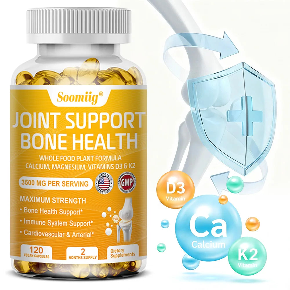 Calcium and Vitamin D3+K2 Supplementation Supports Cardiovascular, Bone and Joint, and Immune System Health for Men and Women Healthy supplements