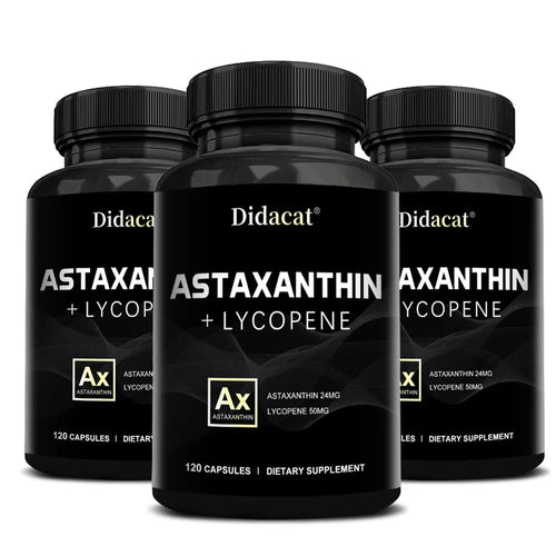 Astaxanthin Supplement for Men and Women | From Haematococcus Pluvialis Microalgae for Eye & Skin Health Support Healthy supplements