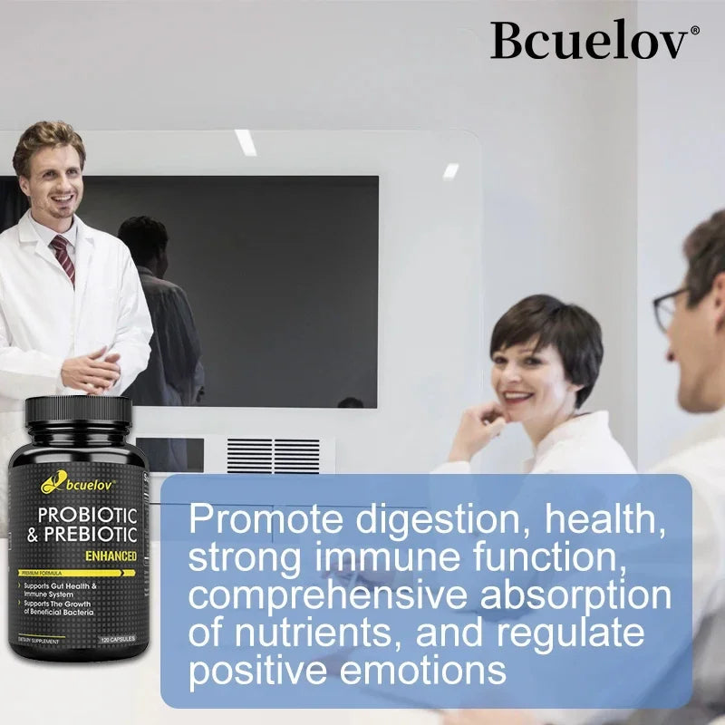 Probiotic and Prebiotic Supplements - Promote Immune and Digestive Health for Men and Women, Boost Metabolism, Gut Health Healthy supplements