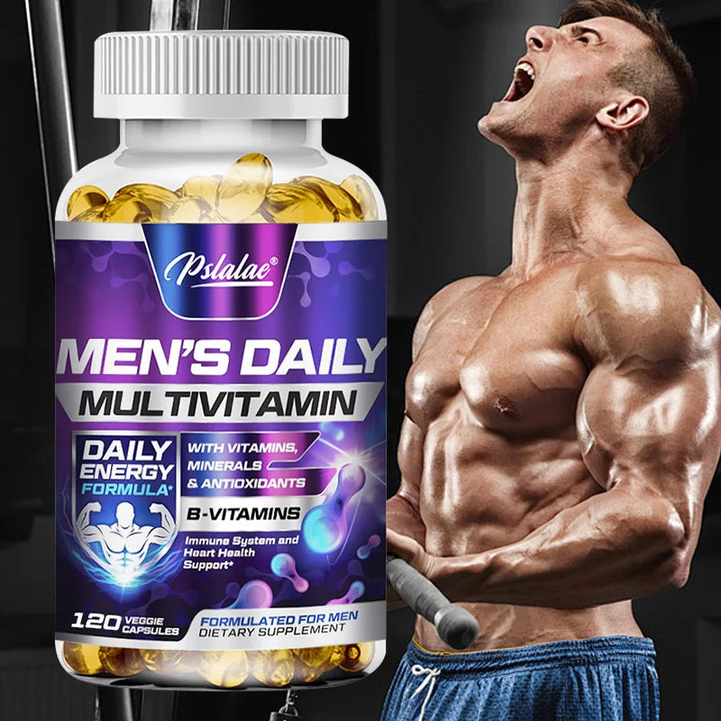 Men's Multivitamin Supplement-Daily Multivitamins and Nutrients To Support A Healthy,Active Lifestyle,Energy,Heart,Brain Health Healthy supplements
