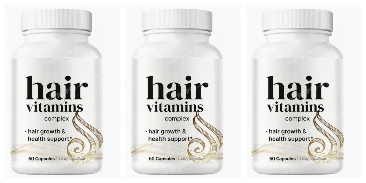 Hair Vitamins Complex Capsules 60 Count Hair Growth Health Support Dietary Supplement with Biotin for Women Men Daily Care Healthy supplements
