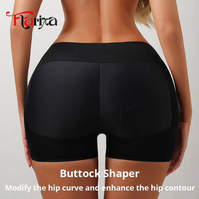 Flarixa Butt Enhancer Panties Hip Pads Shapewear Shorts Women Tummy Control Shaper Fake Ass Underwear Buttocks Enlargement Pants Healthy supplements