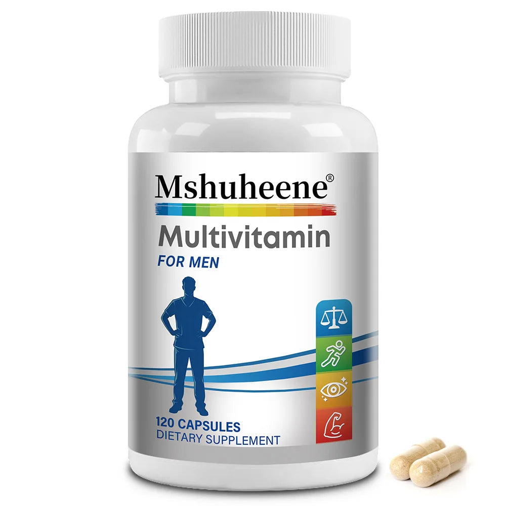 Men's Multivitamin Supplement - High Potency Formula, for Brain, Eye & Heart Health, for Brain, Eye & Heart Health Healthy supplements