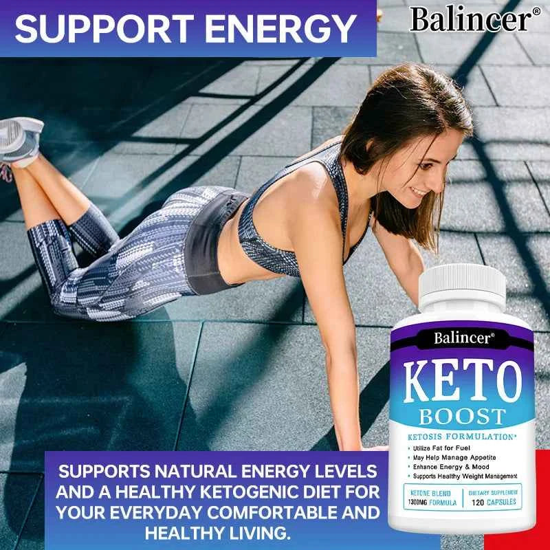 Organic Keto Detox Capsules for Effective Weight Loss & Energy Boost