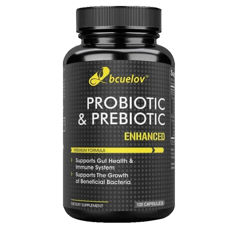 Probiotic and Prebiotic Supplements - Promote Immune and Digestive Health for Men and Women, Boost Metabolism, Gut Health Healthy supplements