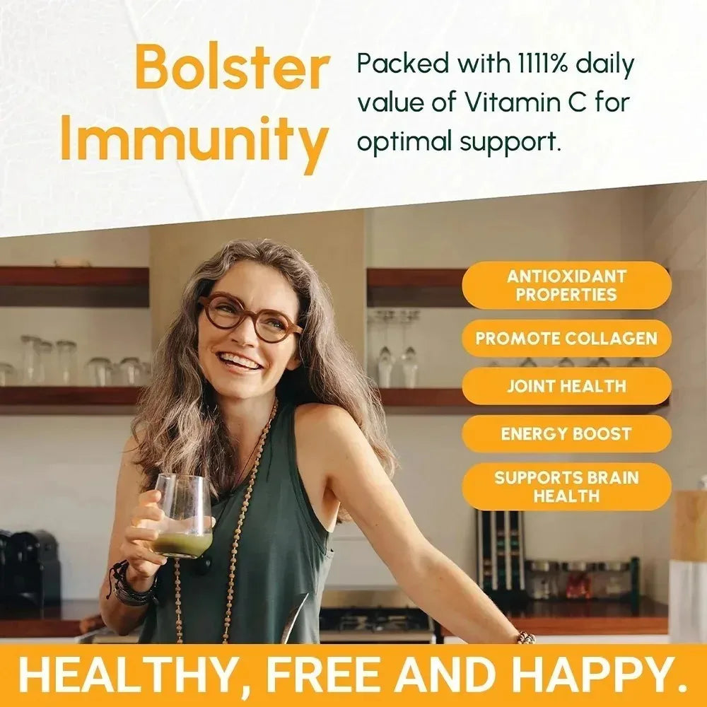 Vitamin C Capsules 1000mg - Immune System and Collagen Booster, Skin Health, Anti-aging Antioxidant Supplements Healthy supplements