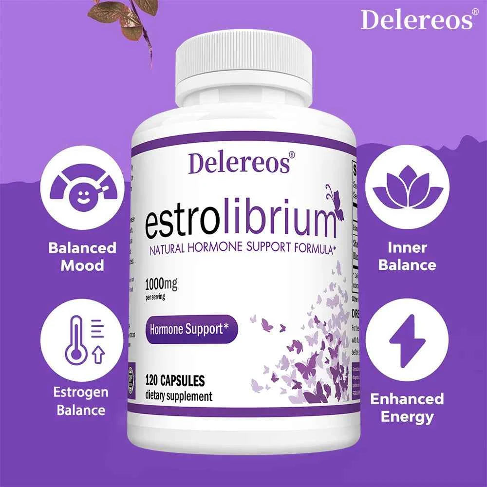 Female Hormone Balancing Supplement, Contains Dong Quai, Menopause Relief, Improves Mood, Supports Metabolism