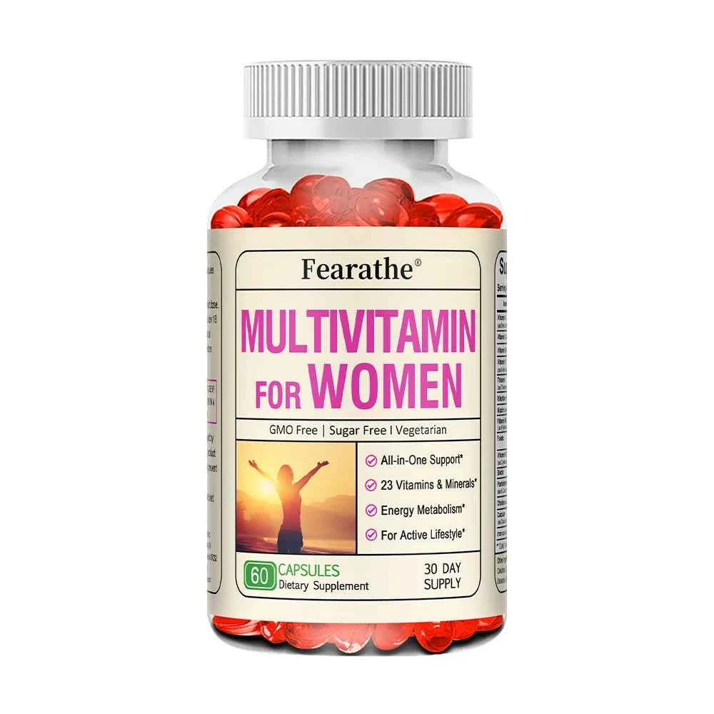 Women's Daily Multi Capsules - Antioxidant, Daily Multivitamin To Support Energy and Immune Health - 120 Capsules