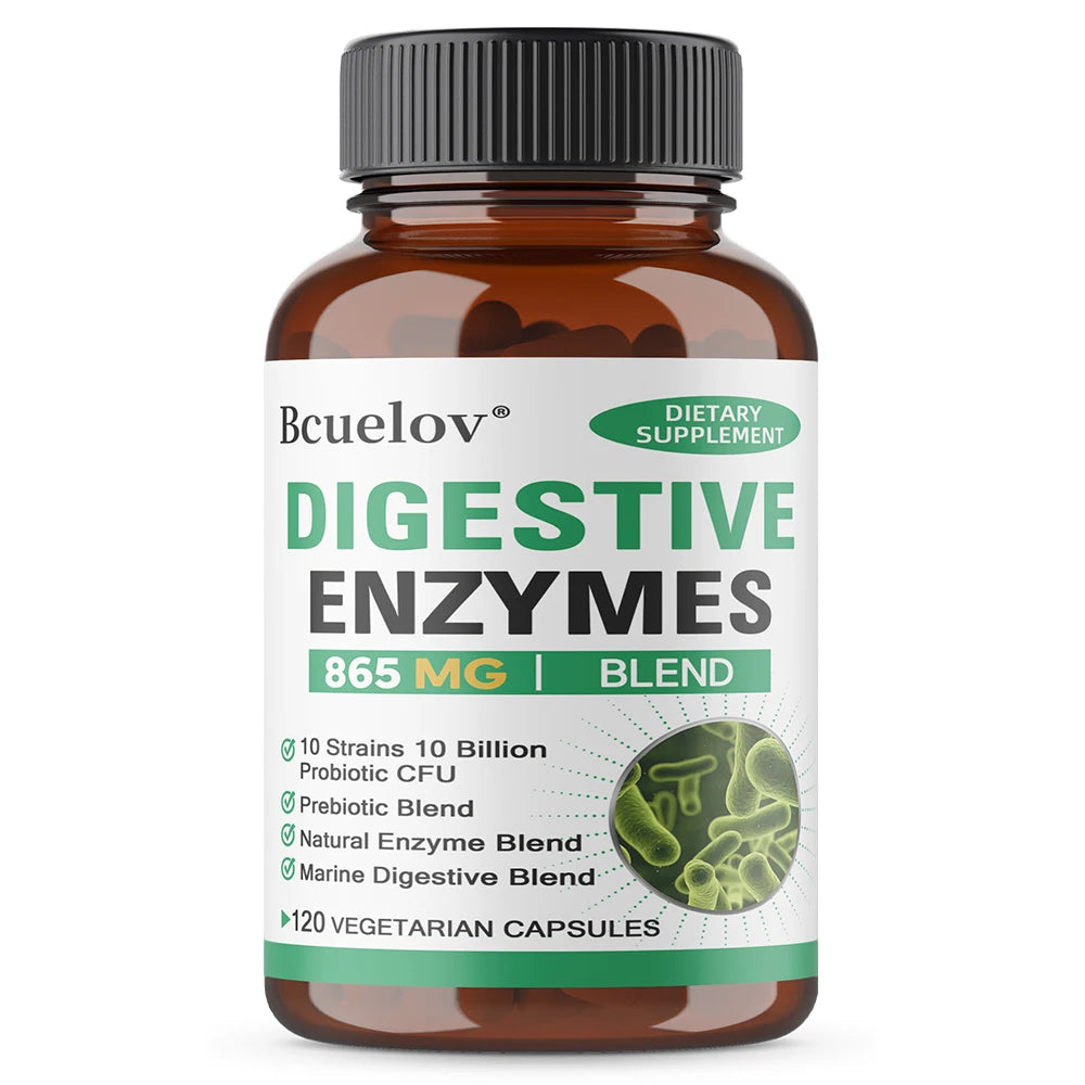 Digestive Enzymes Supplement - Digestion and Intestinal Health for Adults Men and Women, Promotes Nutrient Absorption Healthy supplements