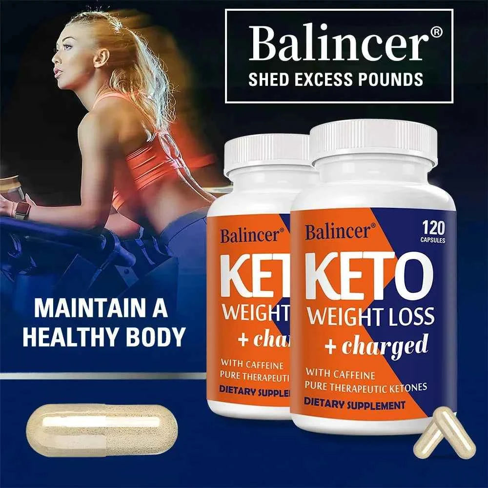 Keto Capsules - Weight Management Supplement, Boosts Metabolism, Supports Energy and Focus