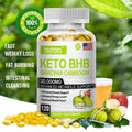 BHB Keto Apple Cider Vinegar Capsules Maintain Body Shape Weight Management Metabolism Detox Dietary Supplement