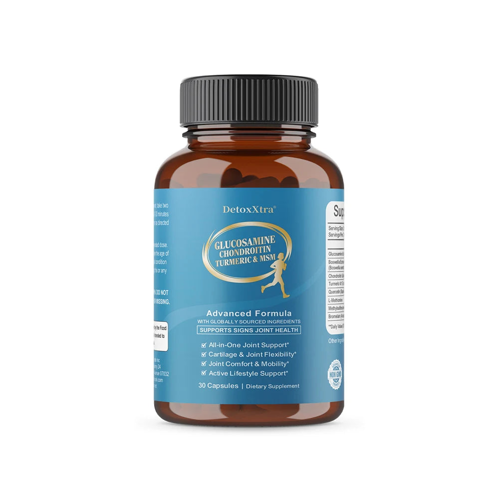 Glucosamine Chondroitin MSM | Joint Support Supplement Bone Health Support Flexibility & Cartilage Maintenance for Men & Woman Healthy supplements