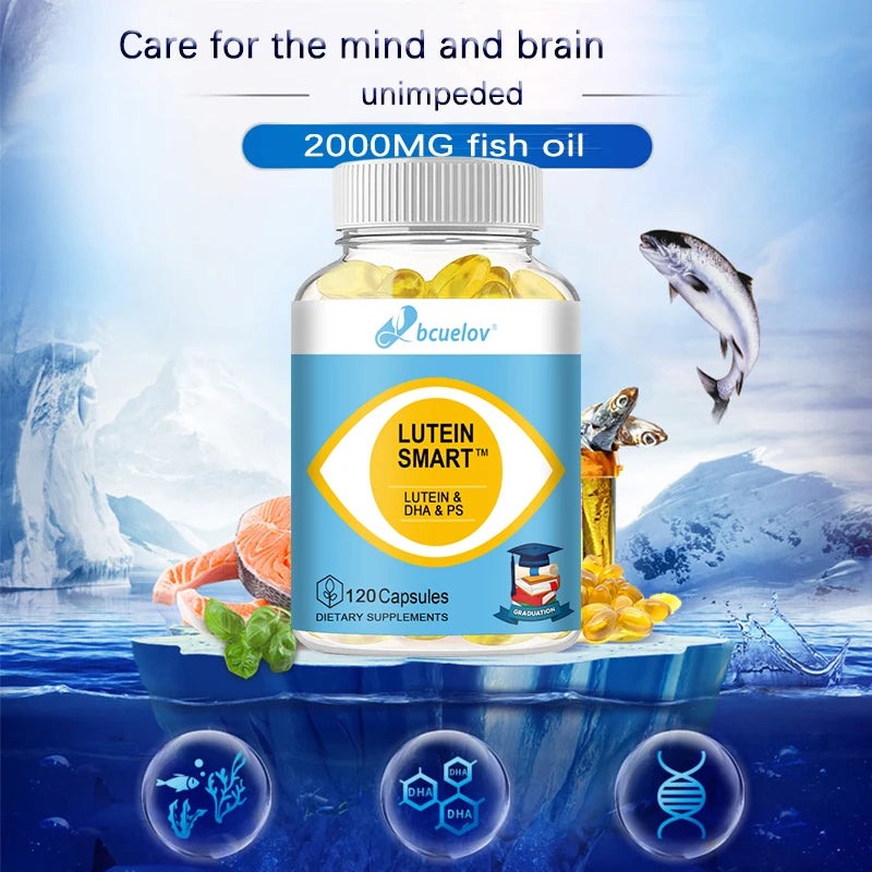 Lutein Ester Capsules - Algae & Flaxseed Oil, Plant-Based Eye Wellness Supplement, Supports Eye Comfort, Vision & Macula Health Healthy supplements
