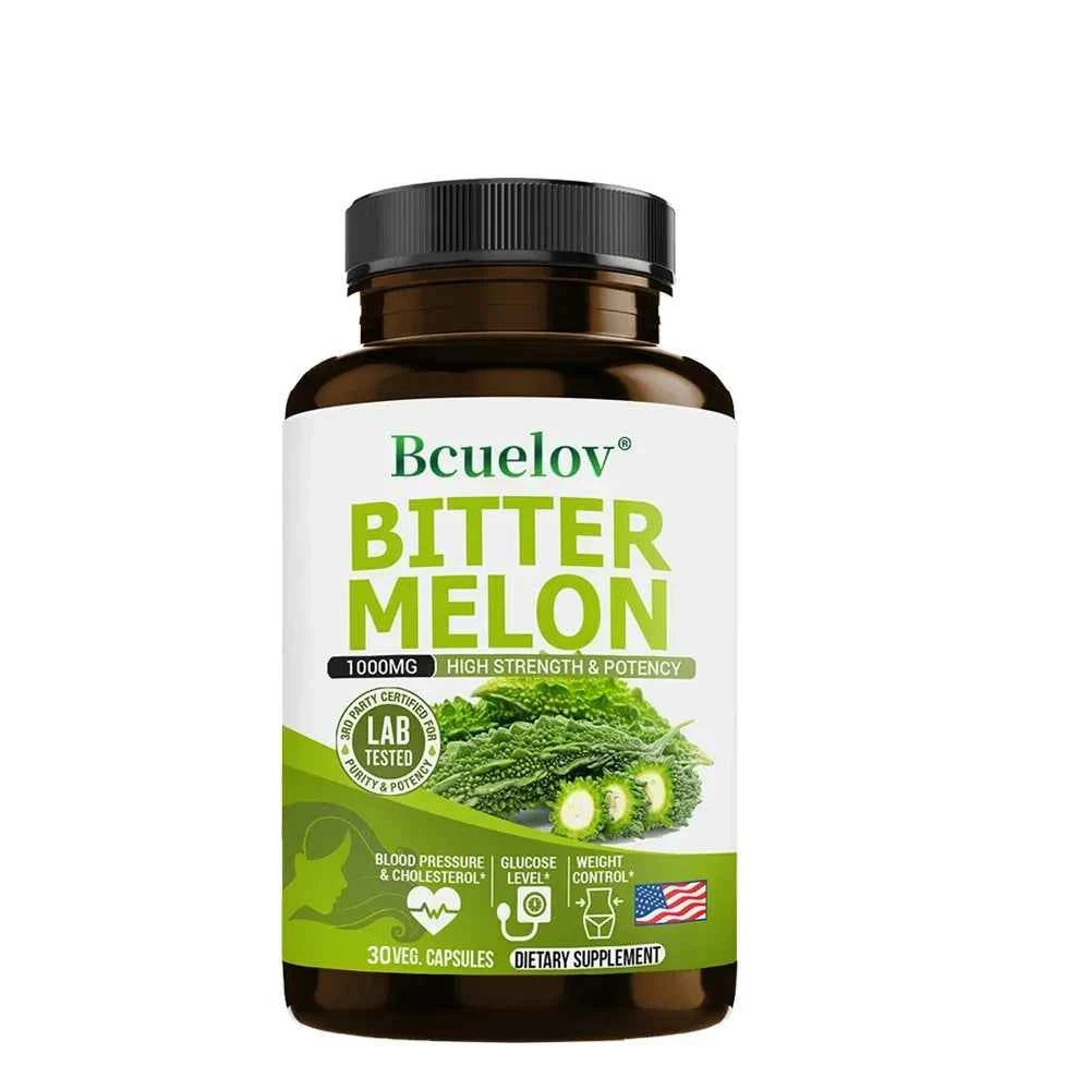 Natural Bitter Melon Extract Supplements for Blood Sugar Control and Immune Boosting