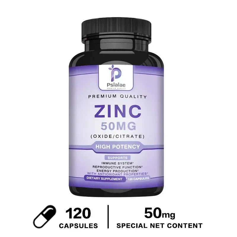 Zinc Supplements - Enhances Immune Function, Promotes Skin Health, Improves Sleep, and Maintains Bone Marrow Health Healthy supplements