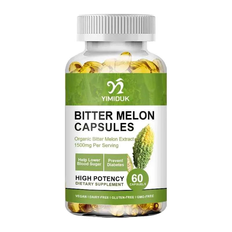 Bitter Melon Extract,  Help Lower Blood Sugar, Supports Weight Management, And Supplement Daily Multivitamins To Burn Fat