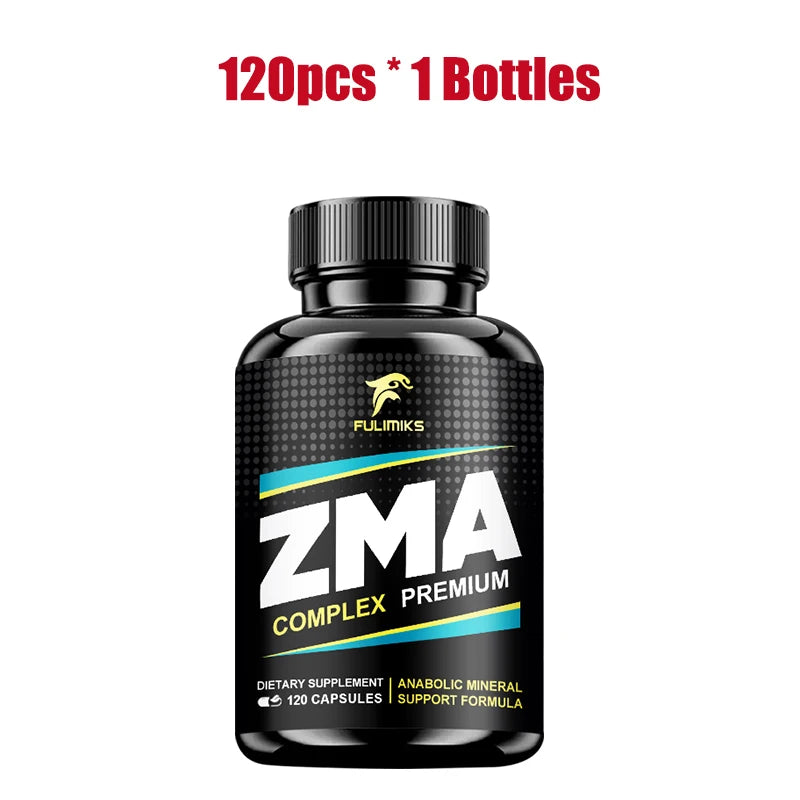ZMA Supplements Capsules, with Zinc, Magnesium, Vitamin B-6, Support Energy, Overall Health, Joint, Suitable for Men & Women Healthy supplements
