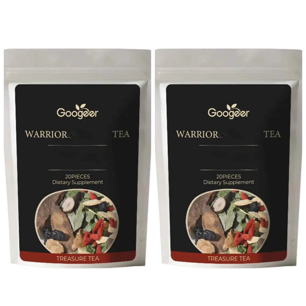 Googeer Herbal Supplement for Men's Wellness - 20 Bags of Black Mulberry & Goji Berry for Daily Health Boost