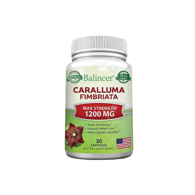 Caralluma Fimbriata - Maximum Strength Weight Management Supplement, Appetite Suppressant, Metabolism Booster - 120 Capsules