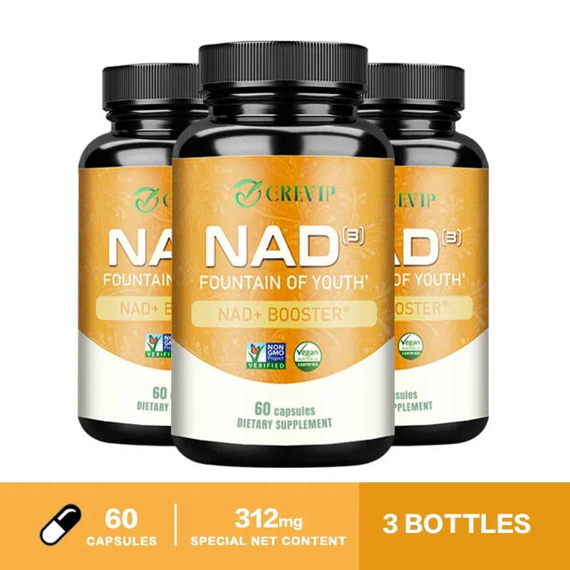 NAD Capsules - Natural Energy Supplement, Anti-aging, Promotes Cell Health and Enhances ImmunitySupplements Healthy supplements