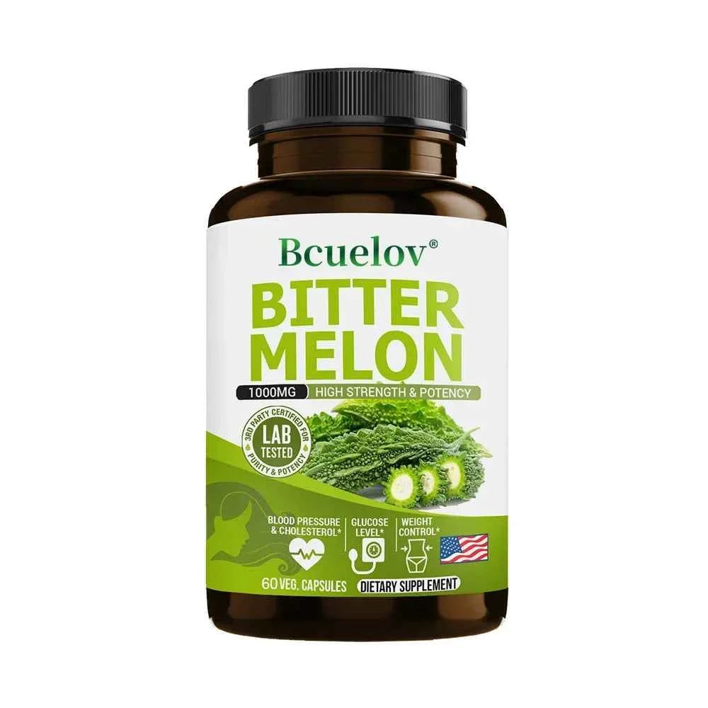 Natural Bitter Melon Extract Supplements for Blood Sugar Control and Immune Boosting