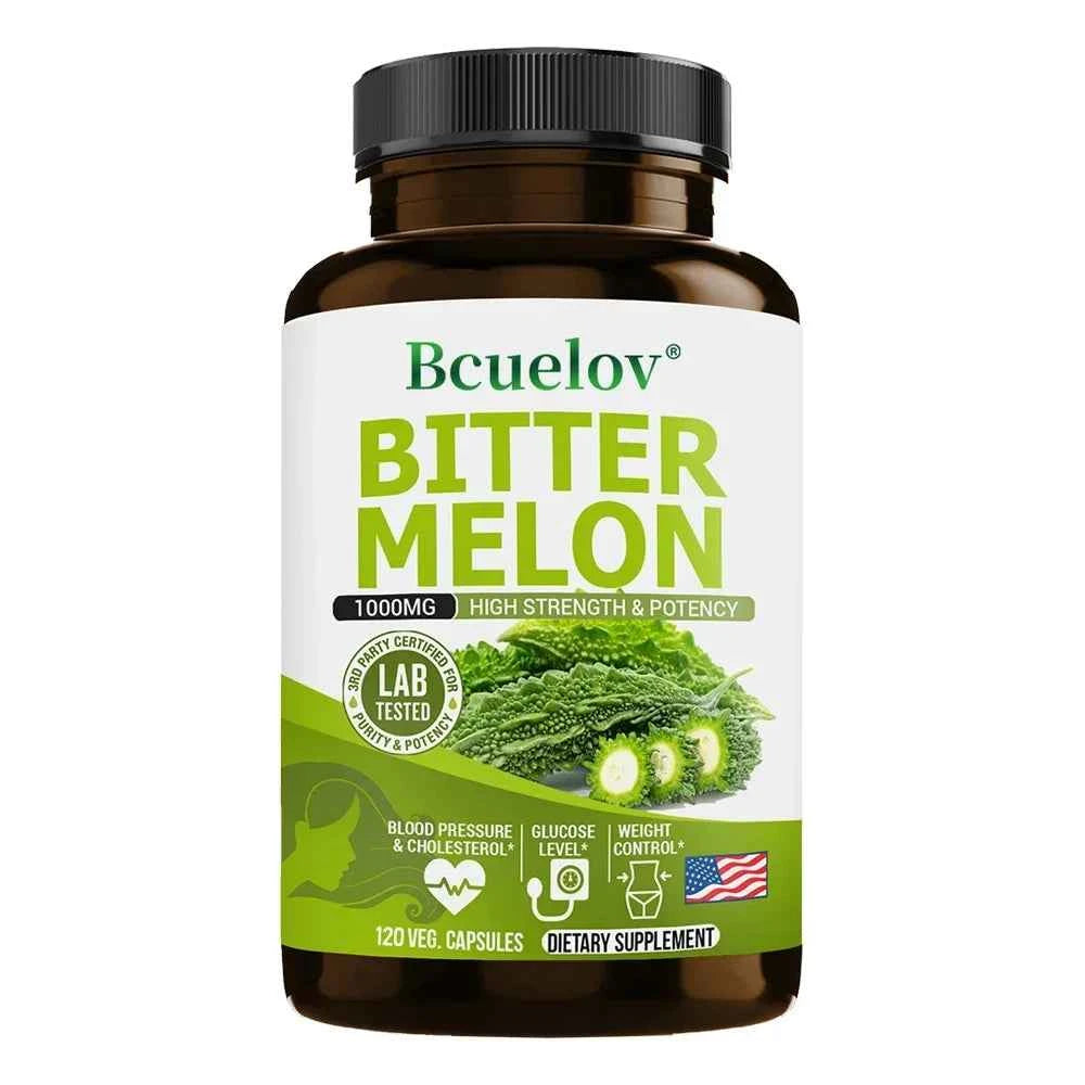 Natural Bitter Melon Extract Supplements for Blood Sugar Control and Immune Boosting