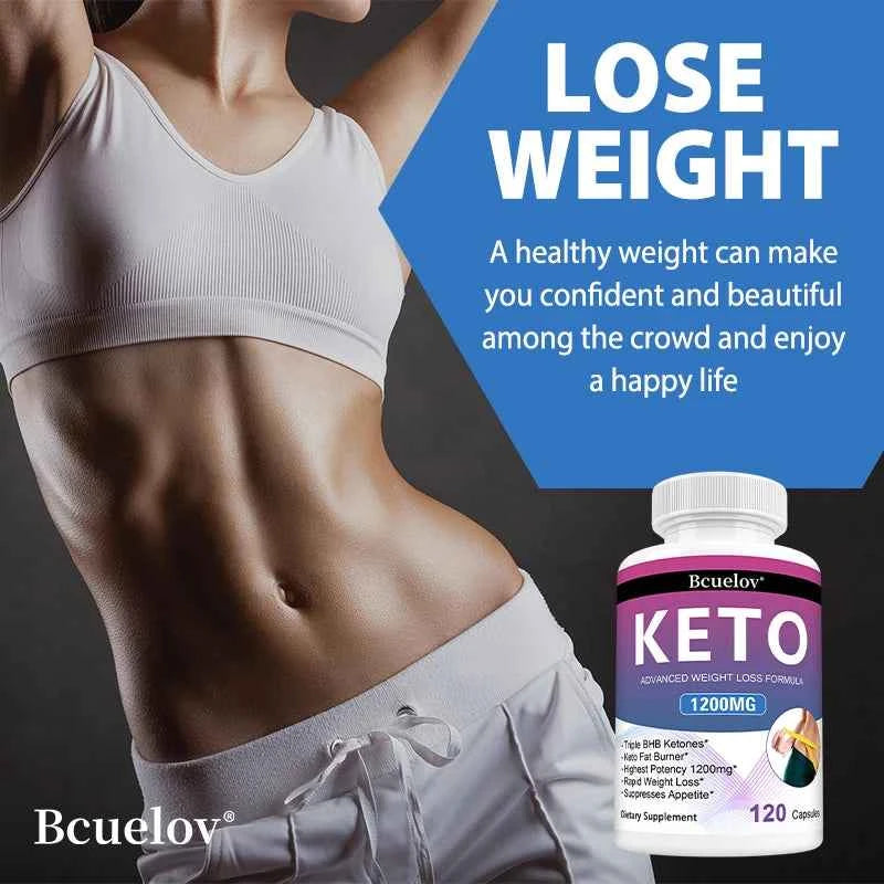 Keto Supplement, 120 Capsules, Supports Keto Diet, for Men and Women, Weight Management, Energy Support, Appetite Control