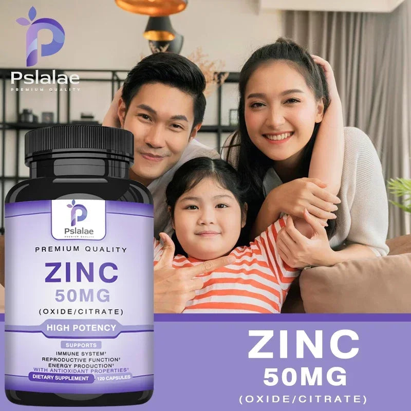 Zinc Supplements - Enhances Immune Function, Promotes Skin Health, Improves Sleep, and Maintains Bone Marrow Health Healthy supplements