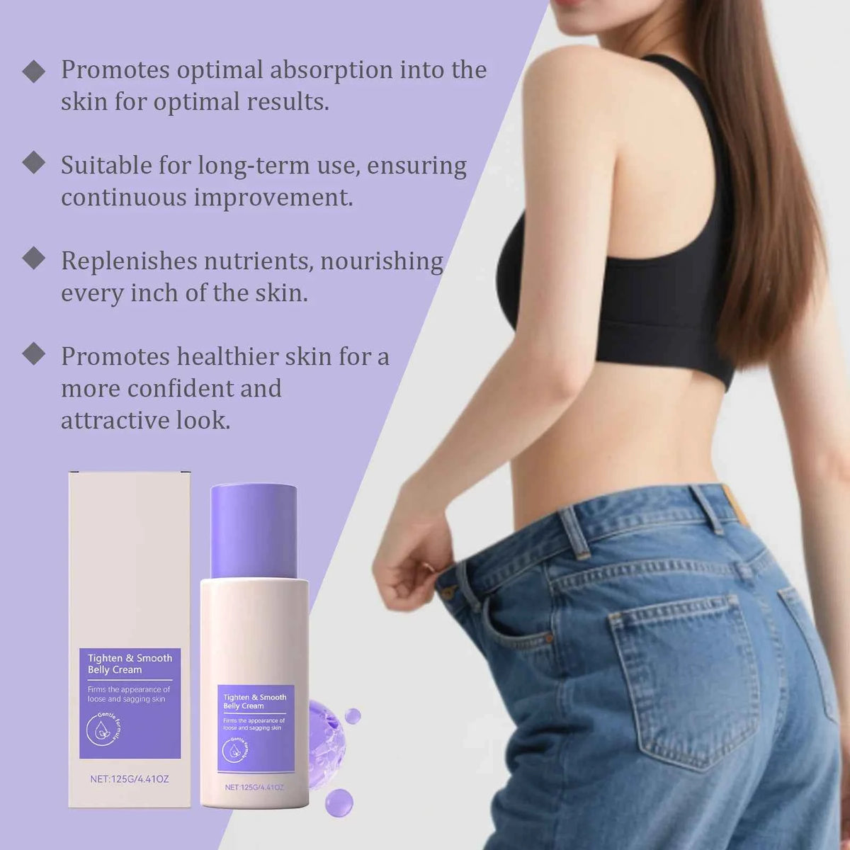 Firming Abdominal Cream: Transform Your Skin with Deep Moisturization and Elasticity