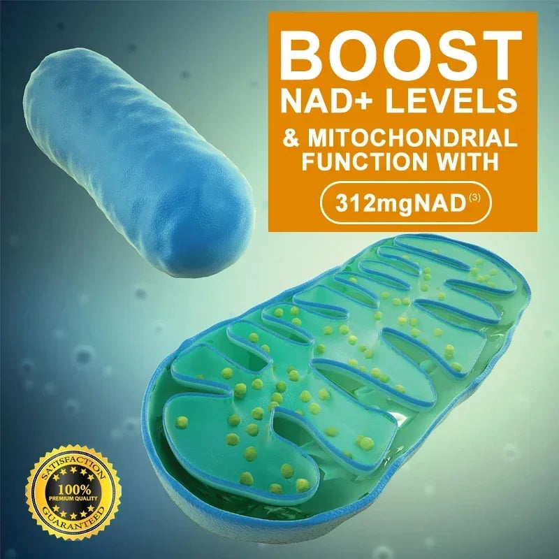 NAD Capsules - Natural Energy Supplement, Anti-aging, Promotes Cell Health and Enhances ImmunitySupplements Healthy supplements